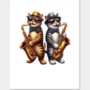 Jazz Cat Posters and Art